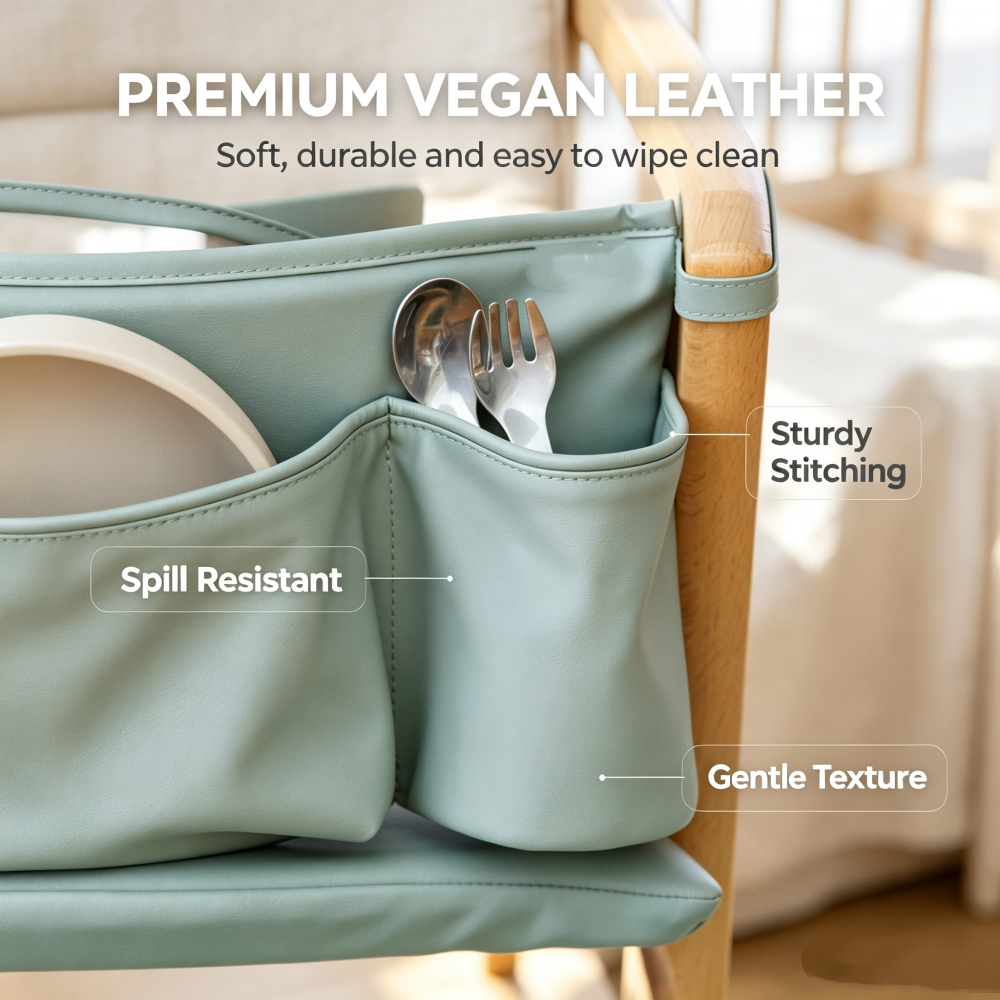 Smart High Chair Caddy – Keep Mealtime Essentials Within Reach