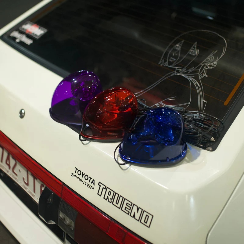 Stand Out Everywhere — Ultra-Bright Rotating Vehicle Light