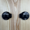 Road Cycling Shoe Wall Hook – Magnetic Lock, Space Efficient Storage Design