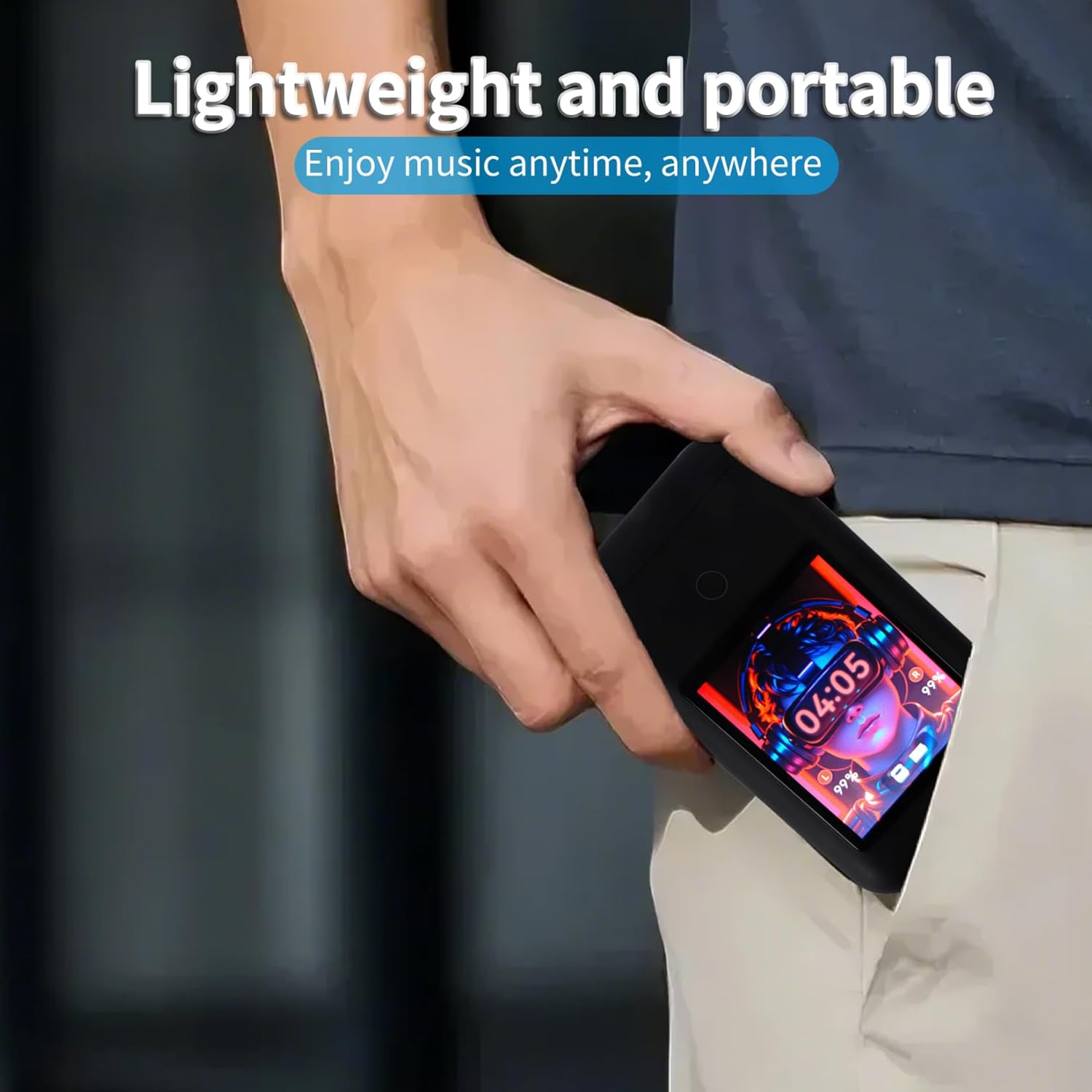 Water-Resistant Smart Earbuds | LED Control Case | Bluetooth 5.3 Fast Connect