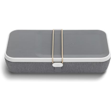 All-in-One Travel Desk Organizer Case with 15W Wireless Charging & Modular Storage