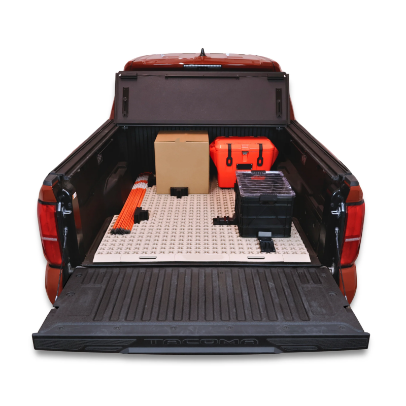 Adjustable Cargo Grid Truck Bed System | Slide, Store & Access with Ease