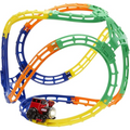 Kid’s Motion Train Adventure Toy with LED Effects, Sounds & Unpredictable Path Action