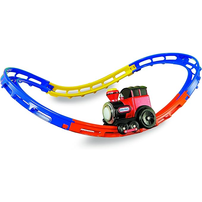 Kid’s Motion Train Adventure Toy with LED Effects, Sounds & Unpredictable Path Action