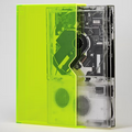 Futuristic Clear Design CD Player & Neon Glow Headphones