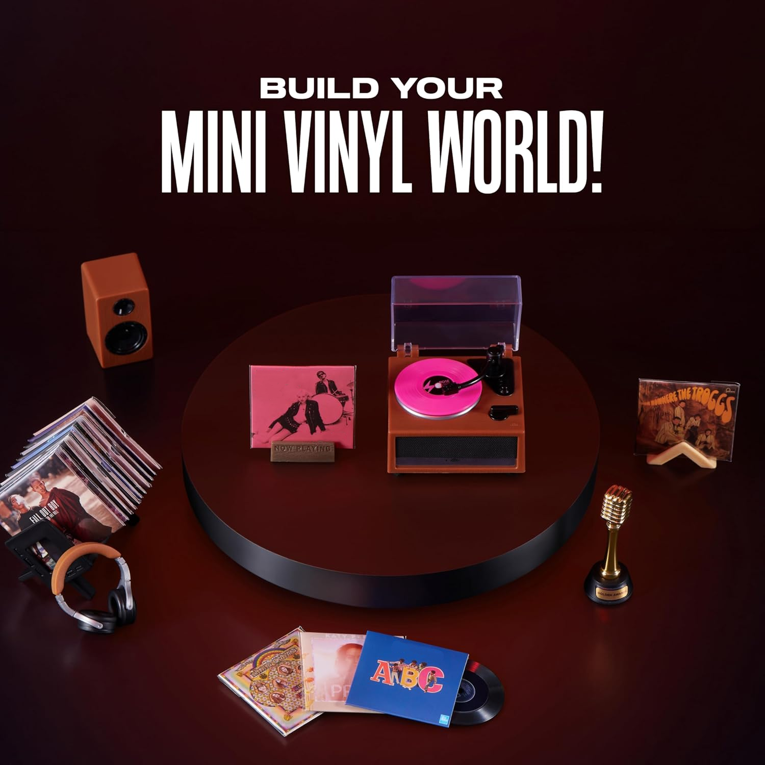 Fully Working Mini Vinyl Record Player – Real Music in Your Hands