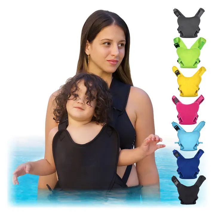 Lightweight Baby Carrier for Water & Outdoor Use – Secure Chest Hold for Travel & Beach
