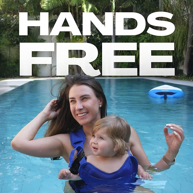 Lightweight Baby Carrier for Water & Outdoor Use – Secure Chest Hold for Travel & Beach