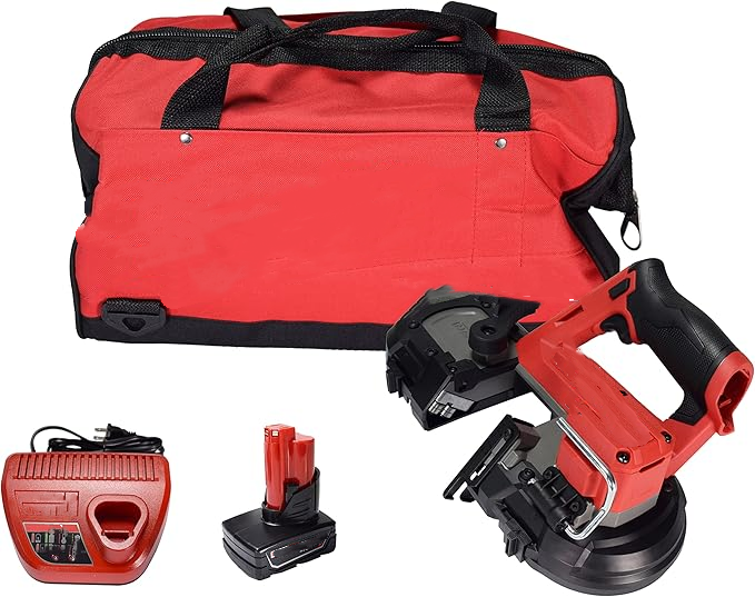12V Cordless Compact Band Saw – Powerful Brushless Motor & Deep Cut Precision