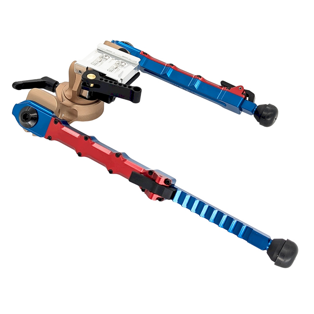 Ultra-Stable ARCA Quick-Detach Bipod for Long-Range Precision & Recoil Control