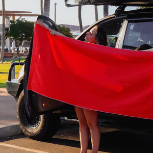 Magnetic Quick-Dry Beach Towel – Sand-Resistant & Instant Privacy Anywhere
