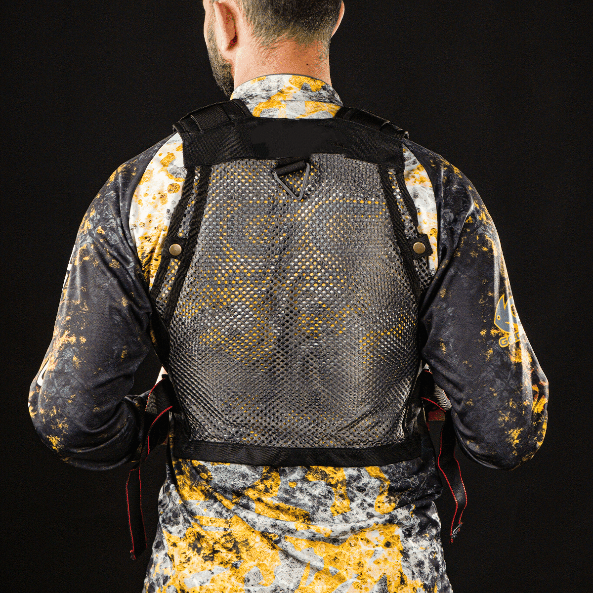 Professional Fishing Vest with 19 Storage Pockets & Quick-Access Rig System