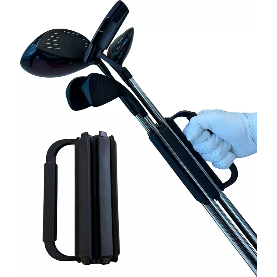 Ultra Portable Golf Club Holder – Easy Carry Design for Practice & Travel Golf