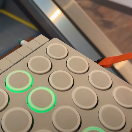Futuristic AI Synth Robot for Live Beat Making & Performance