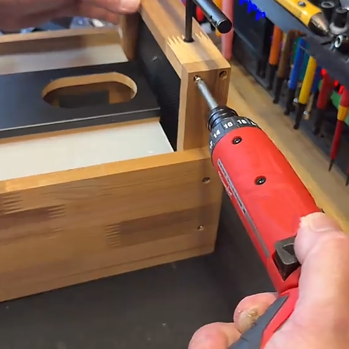 High-Torque Cordless Hex Screwdriver Kit – Dual Battery Power & Precision Control