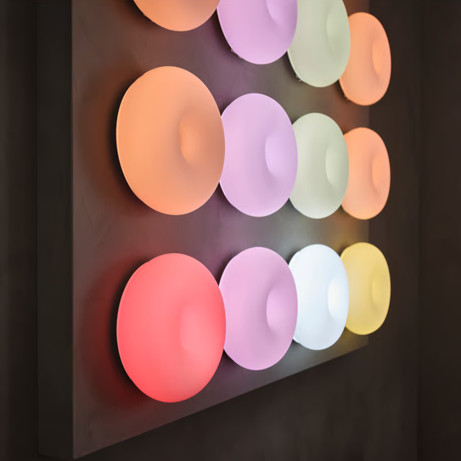 Minimalist Smart Glass Lamp – Dimmable Ambient Lighting for Any Space