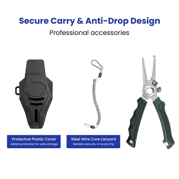 Saltwater Tough Fishing Pliers – Precision Grip & Extreme Strength