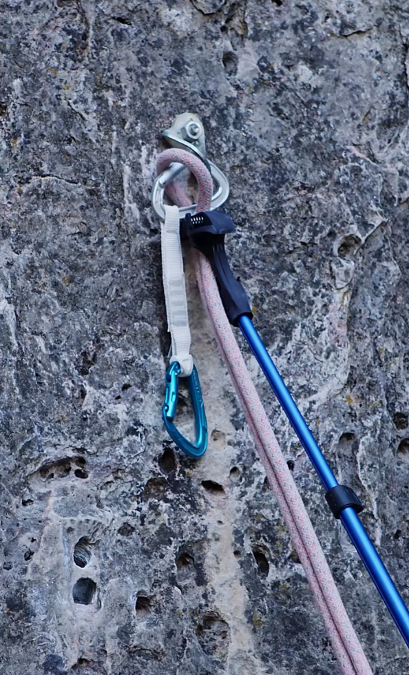 Heavy-Duty Modular Trekking Pole – Adjustable Aluminum Adventure Stick for Climbing and Shelter Support