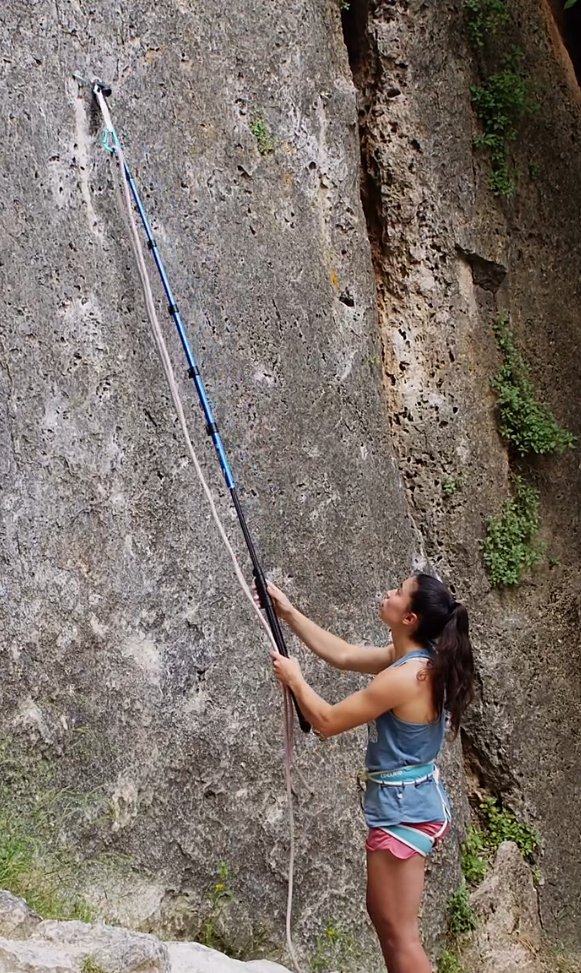 Heavy-Duty Modular Trekking Pole – Adjustable Aluminum Adventure Stick for Climbing and Shelter Support