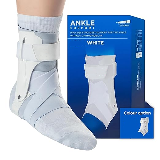 High Ankle Support Brace for Severe Sprains & Instability – Maximum Lock Protection