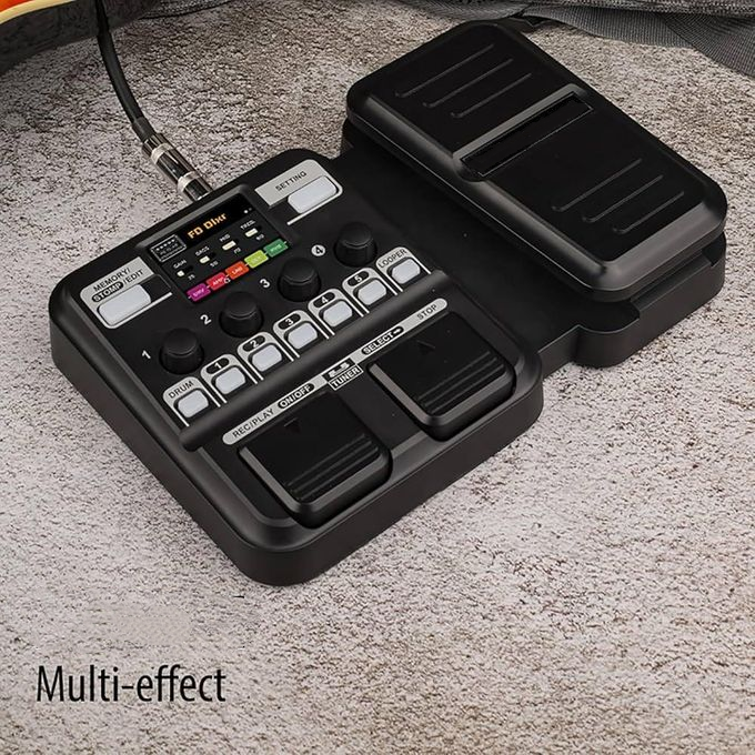 Multi Effects Guitar Pedal with 59 Sounds & Built-In Looper