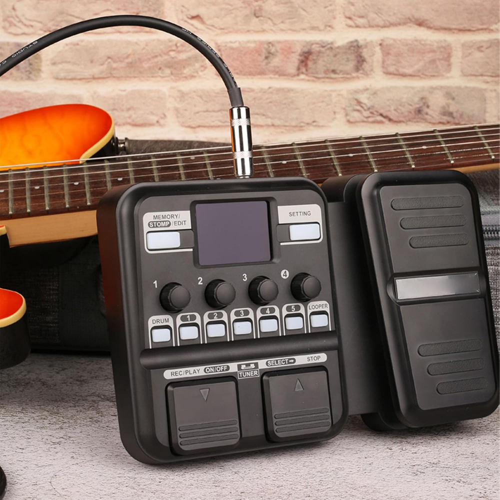 Multi Effects Guitar Pedal with 59 Sounds & Built-In Looper