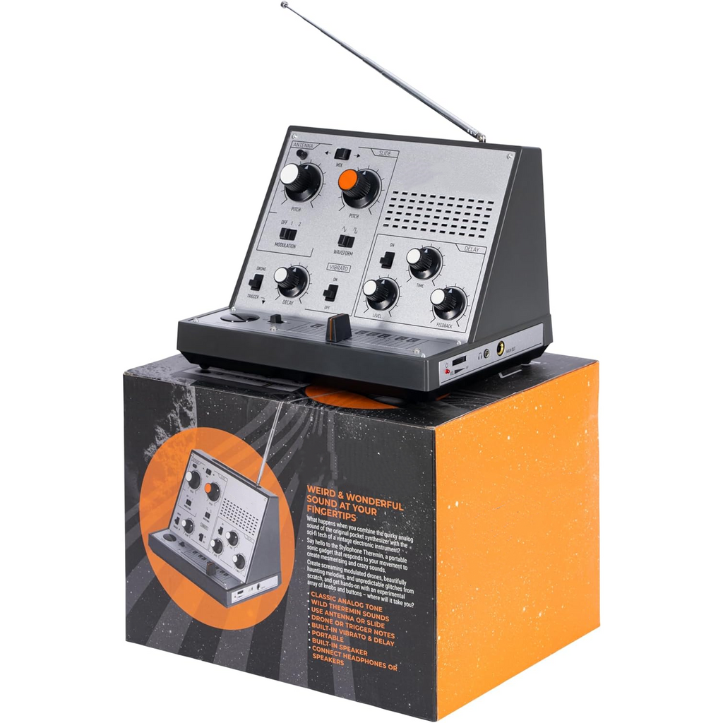 Portable Touch-Sensitive Synthesizer with Retro Analog Sound & Effects