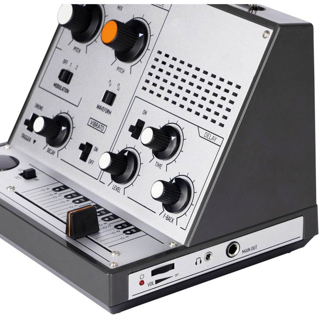 Portable Touch-Sensitive Synthesizer with Retro Analog Sound & Effects