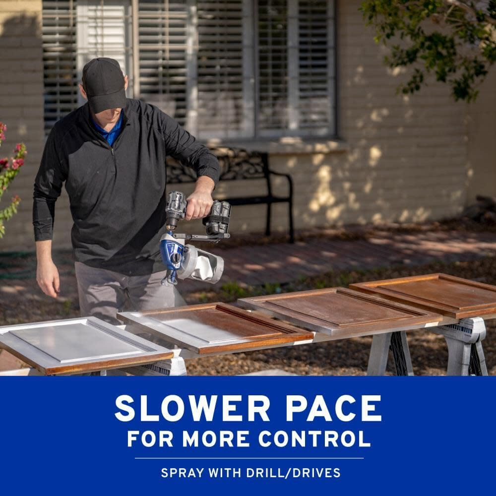 Cordless Paint Sprayer with 360° Multi-Direction Spray