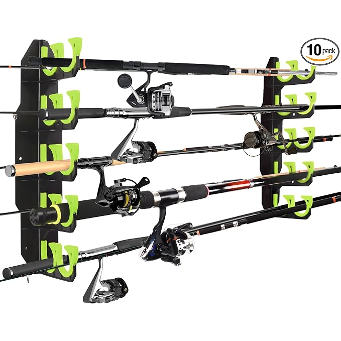 Smart Fishing Rod Storage Rack – Keep Your Gear Clean & Organized