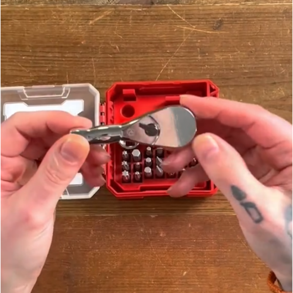 Mini Ratchet Tool Kit | Tight Space Fastening Made Easy