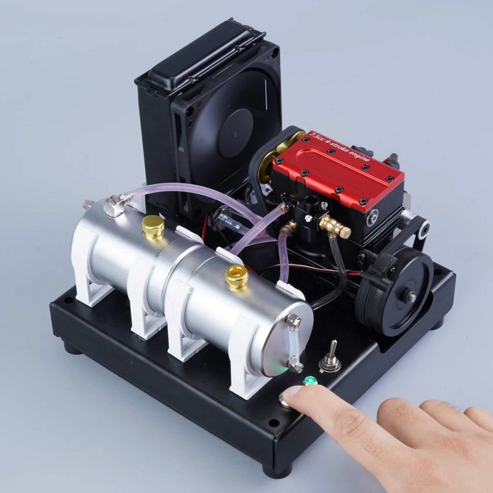 Premium DIY Engine Model Kit With Realistic Moving Parts