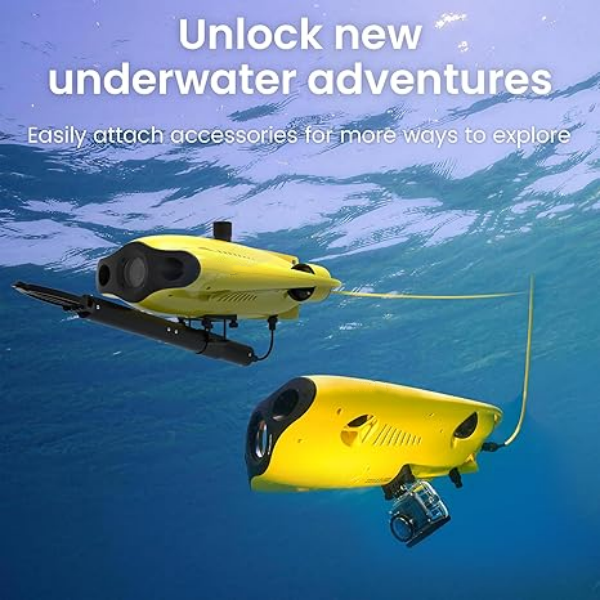 4K Underwater Drone with HD Camera & Deep Exploration Control