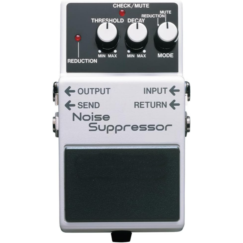 Compact Noise Suppressor Pedal for Clean Guitar Tone