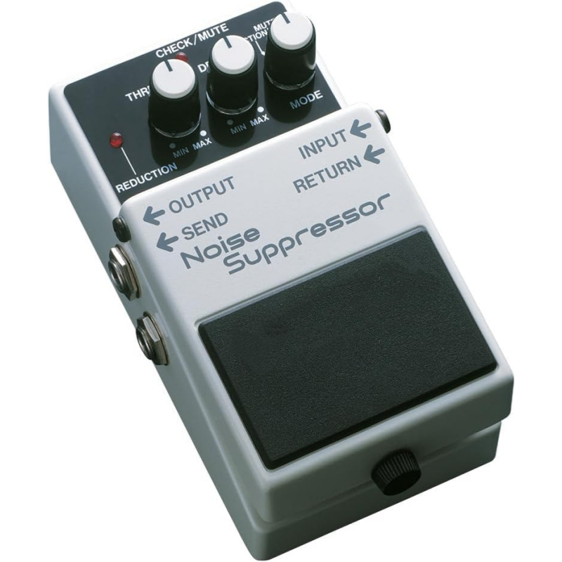 Compact Noise Suppressor Pedal for Clean Guitar Tone