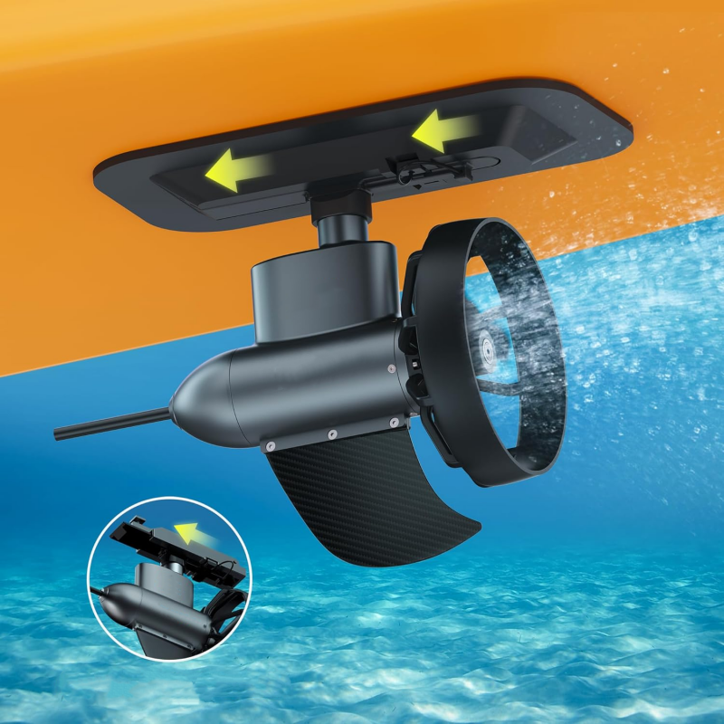 Lightweight Electric Fin for Kayaks & SUPs
