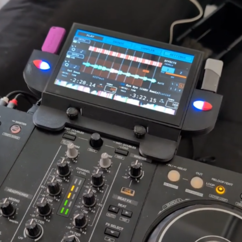 Portable DJ System with MIDI Controller Support & Fast Response