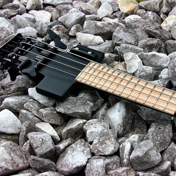 Portable Silent Bass Guitar for Practice Anywhere