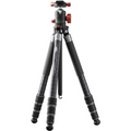 5-in-1 Carbon Fiber Tripod with Multi-Mode Shooting Flexibility