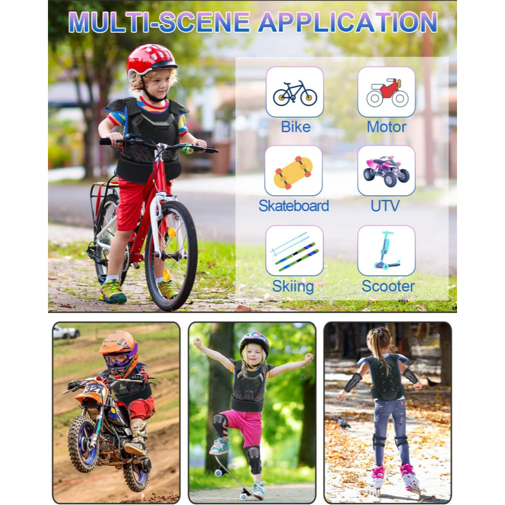 Kids Riding Armor Set – Full Coverage Protection for Outdoor Fun