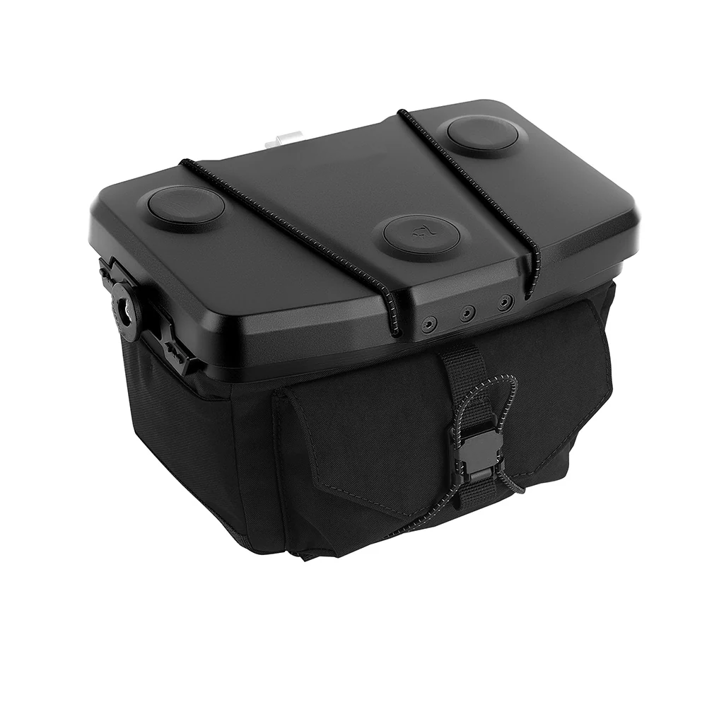 Smart Cycling Handlebar Bag with Multi-Device Mount System