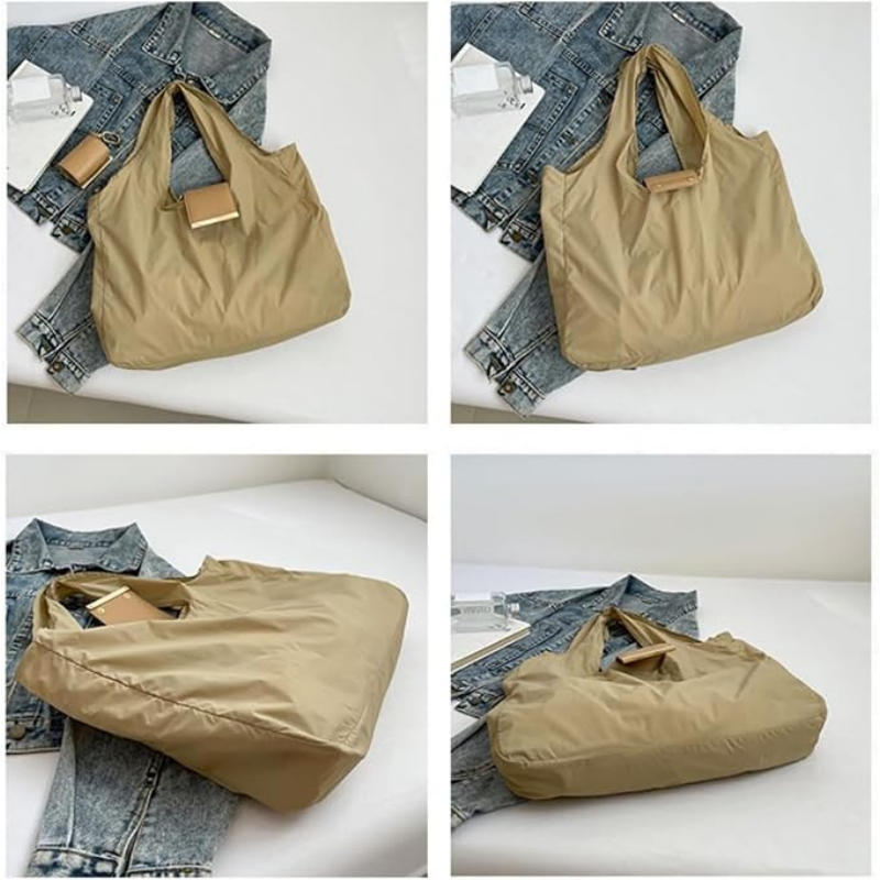 Pocket Foldable Keychain Tote – Instant Expandable Shopping Bag