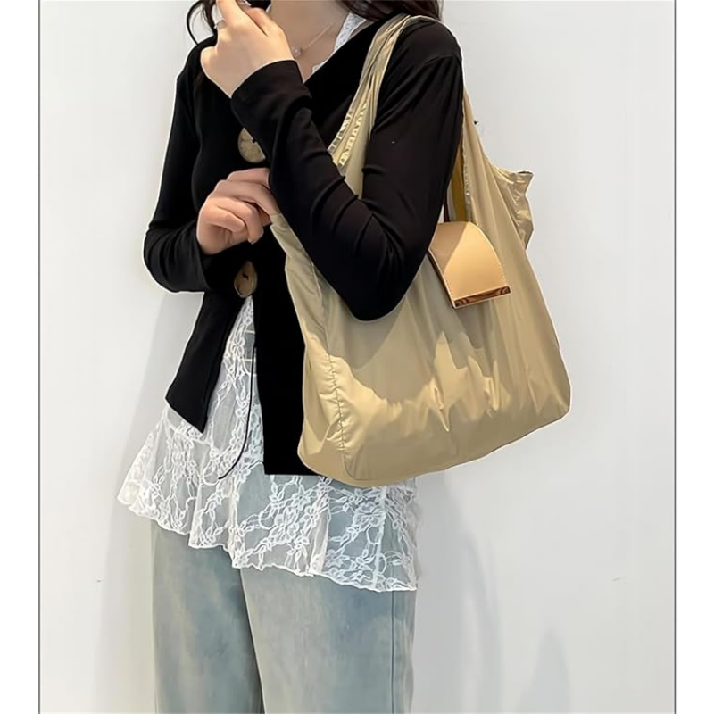 Pocket Foldable Keychain Tote – Instant Expandable Shopping Bag
