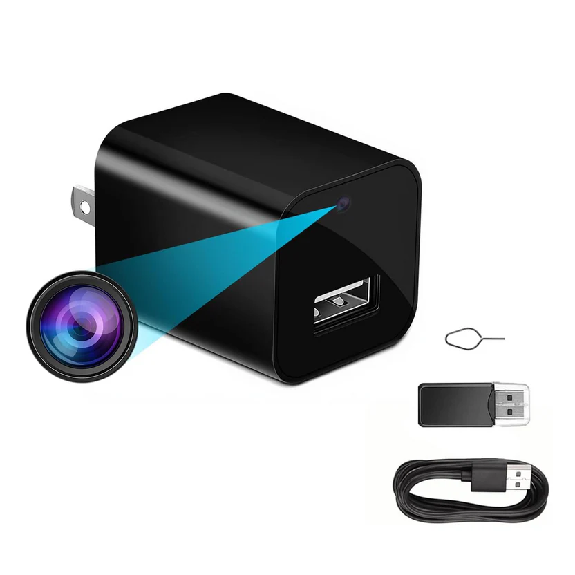 1080P Disguised USB Charger Camera – HD Wide-Angle Smart Monitoring