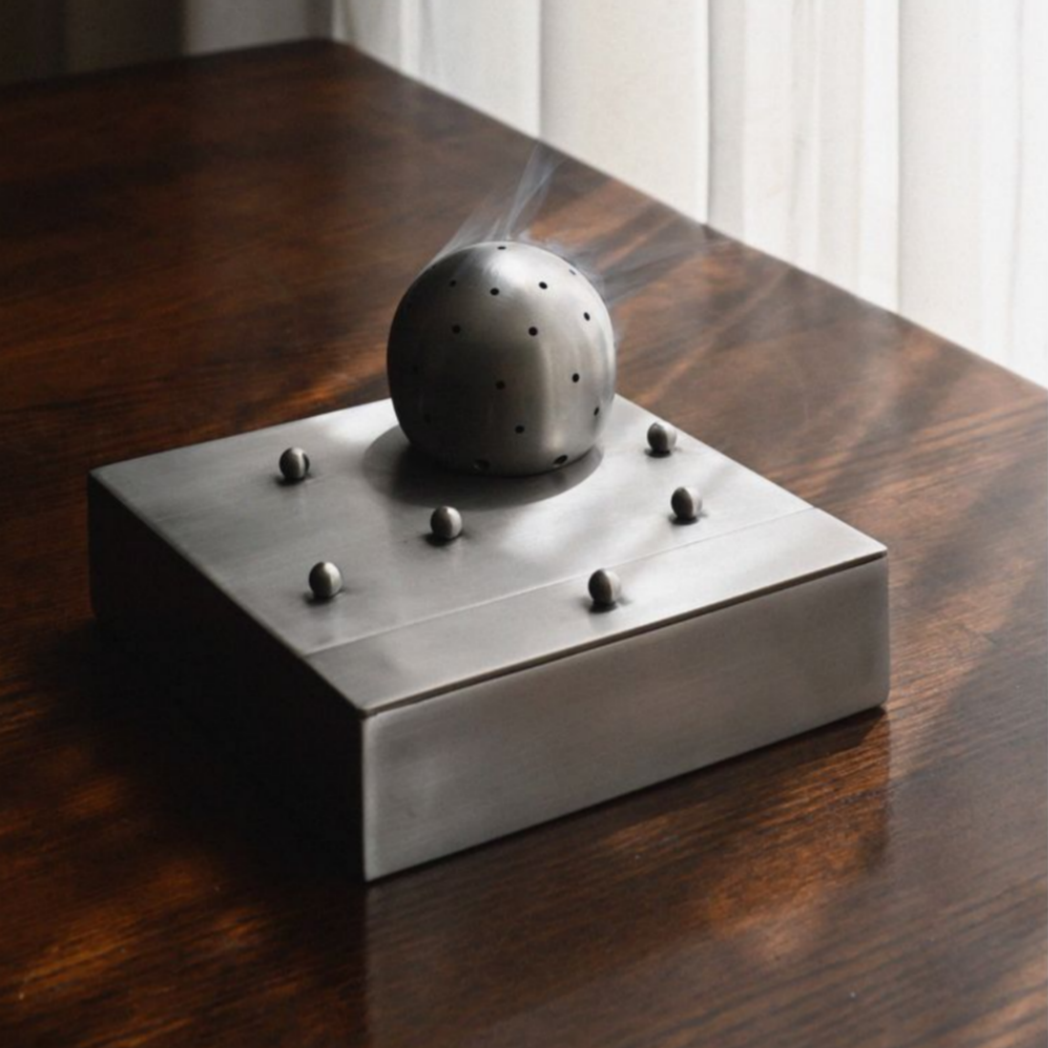 Modern Geometric Incense Burner – Compact, Elegant & Durable