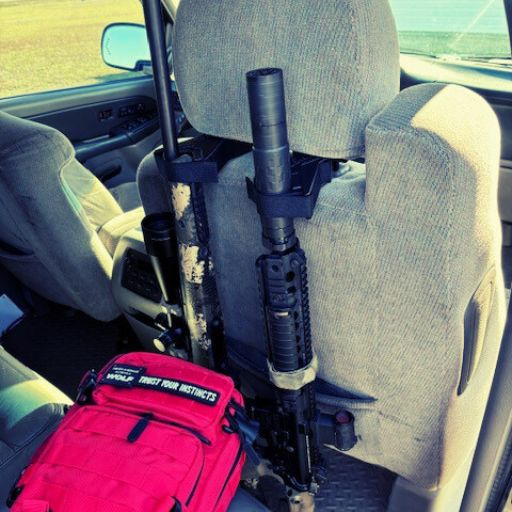 Tactical Seat Back Equipment Holder
