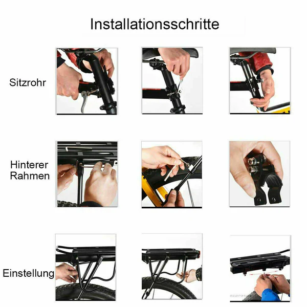 Rear Bike Luggage Rack – Carry Everything Without Limits!