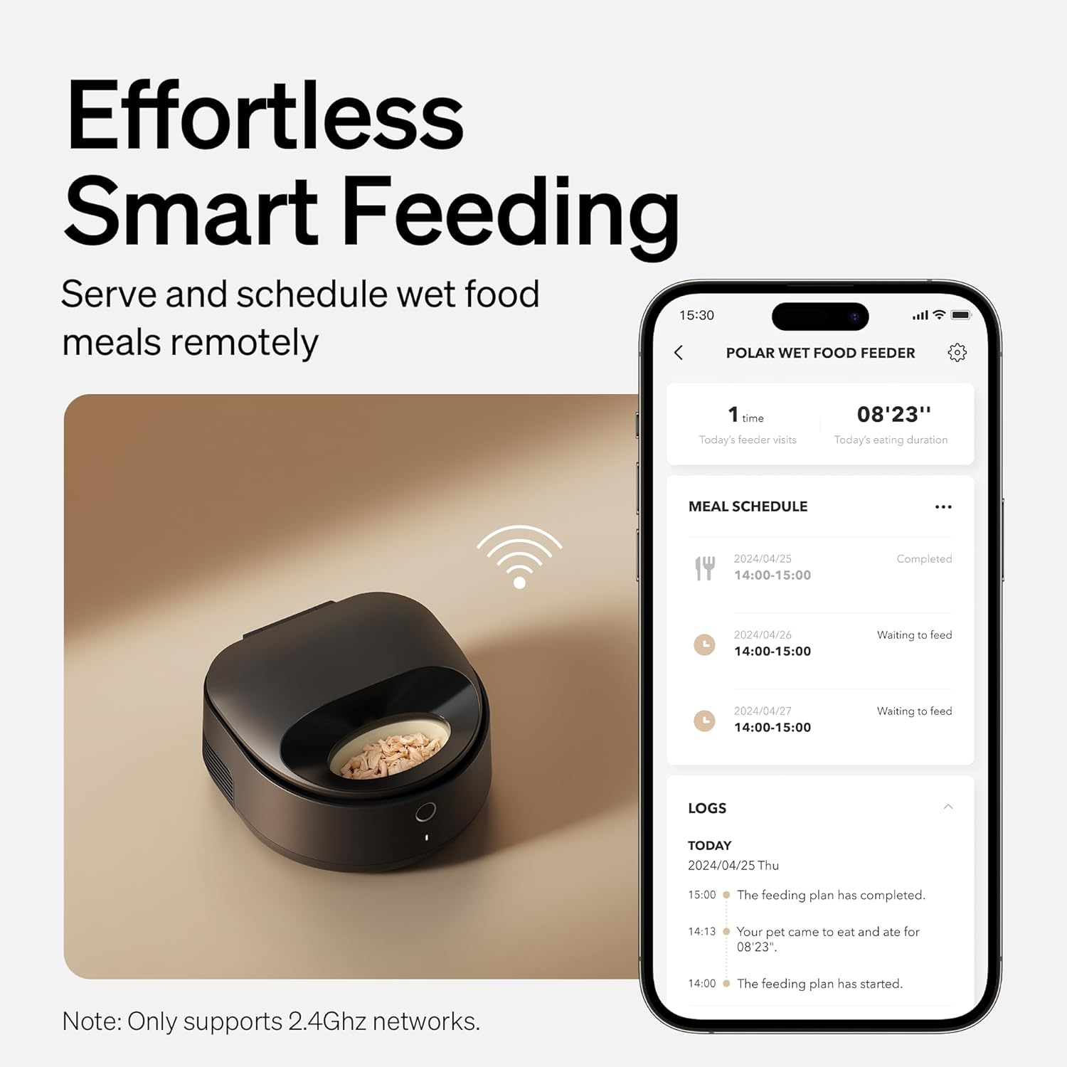 Smart Pet Feeding System – Refrigerated, Scheduled, Hassle-Free Meals