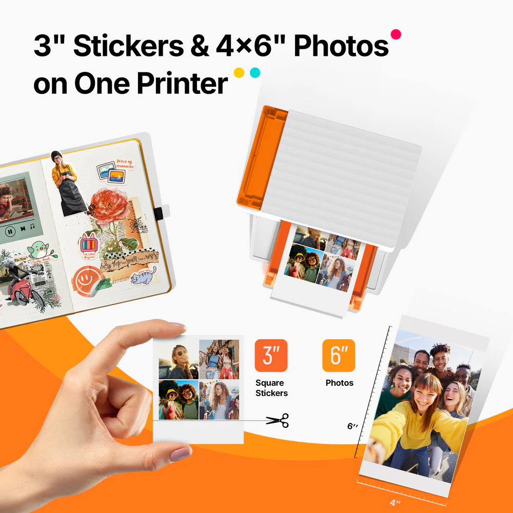 Creative Photo Printer – Dual Paper Printing With Premium Quality