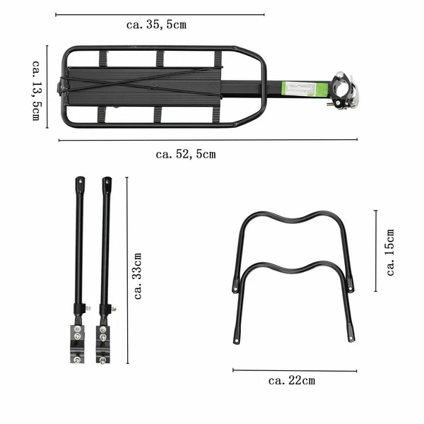 Rear Bike Luggage Rack – Carry Everything Without Limits!